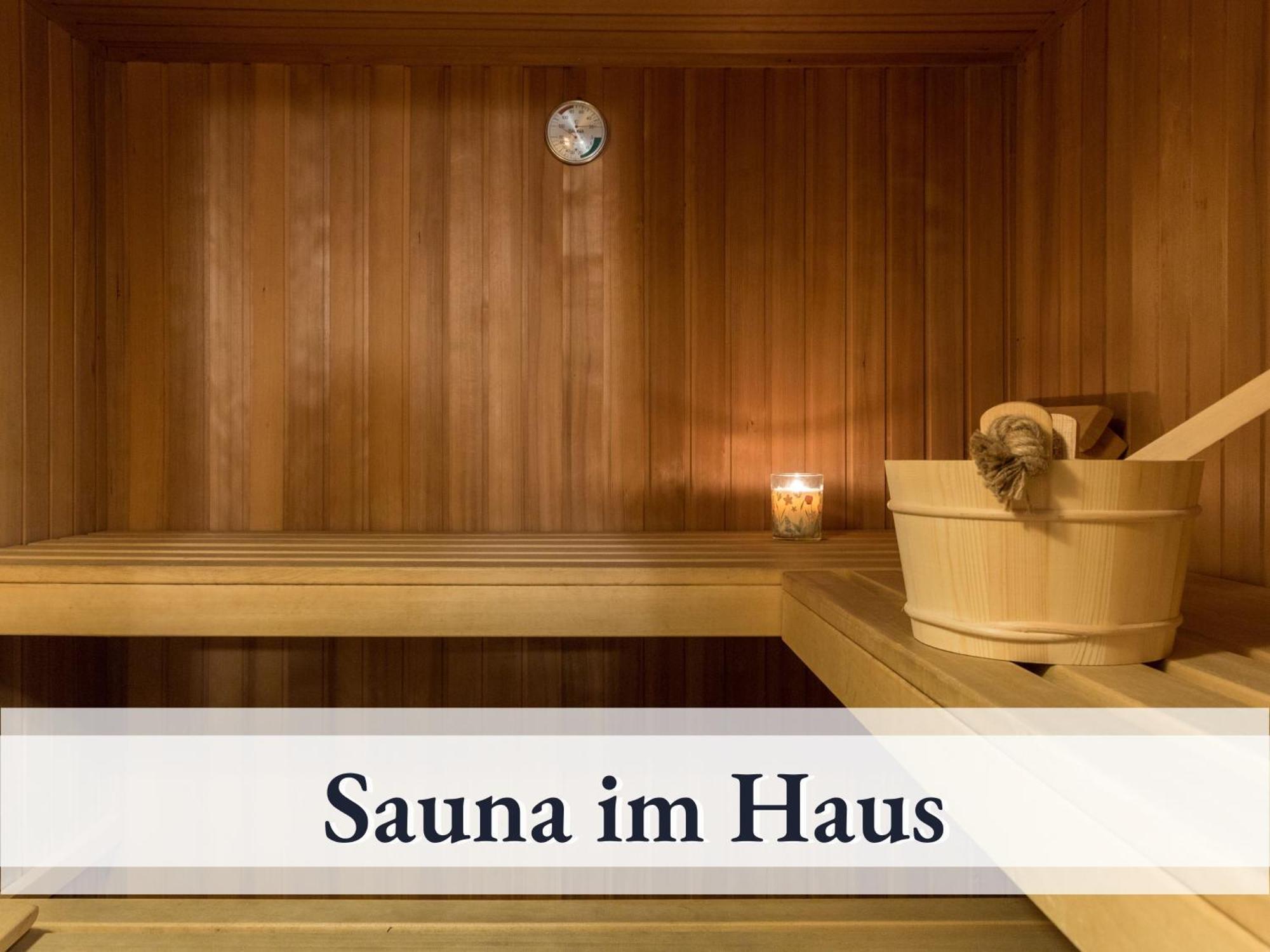 Blumenvilla 1 Mit Begehbarer Dusche, Sauna Und Garten Schneverdingen Buitenkant foto